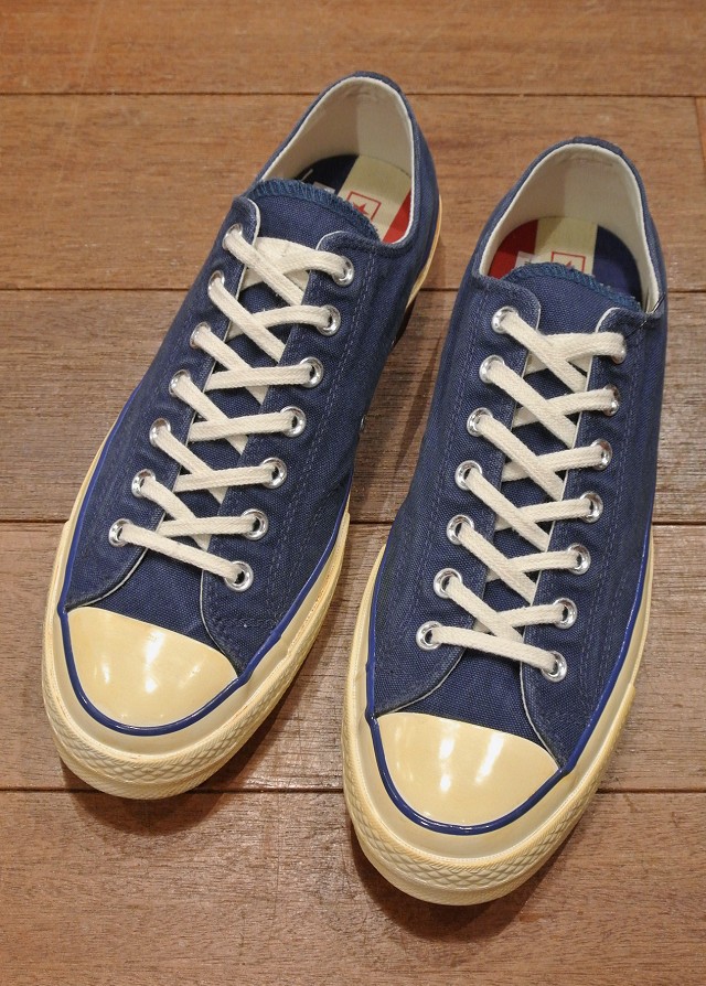(EXCELLENT USED) CONVERSE CT1970S LOW CHUCK TAYLOR ビンテージウォッシュモデル (NAVY