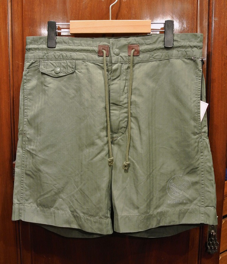 クリックポスト198円も可】RRL ラルフローレン BAKER SHORTS コットン