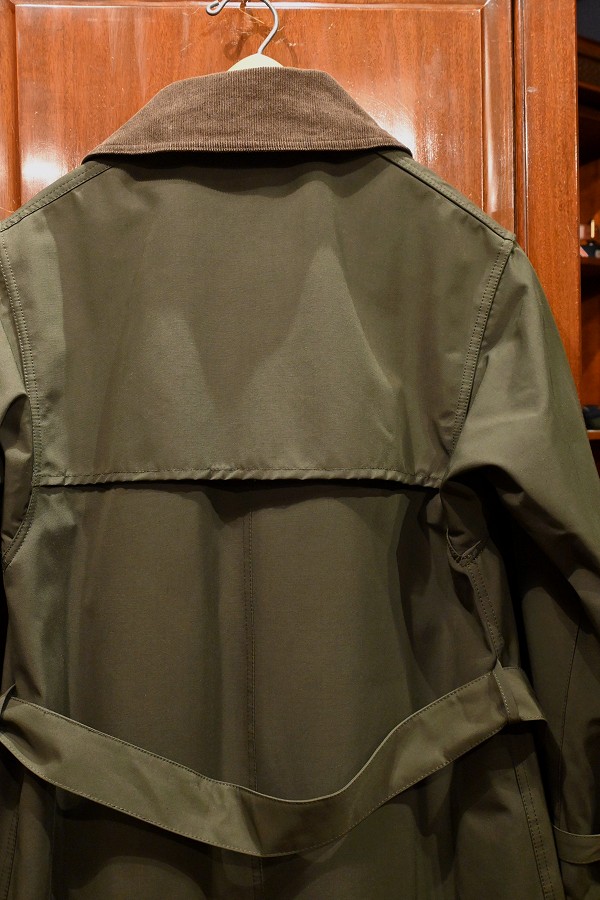 Barbour WHITLEY 2LAYER TRENCH COAT バブアー トレンチコート (SAGE