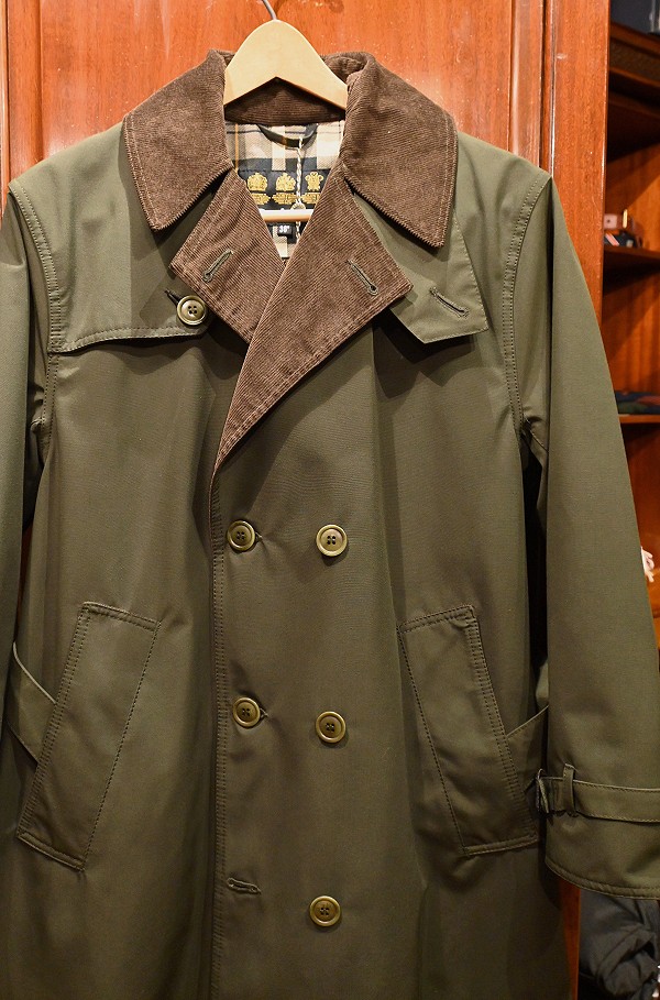 Barbour WHITLEY 2LAYER TRENCH COAT バブアー トレンチコート (SAGE 