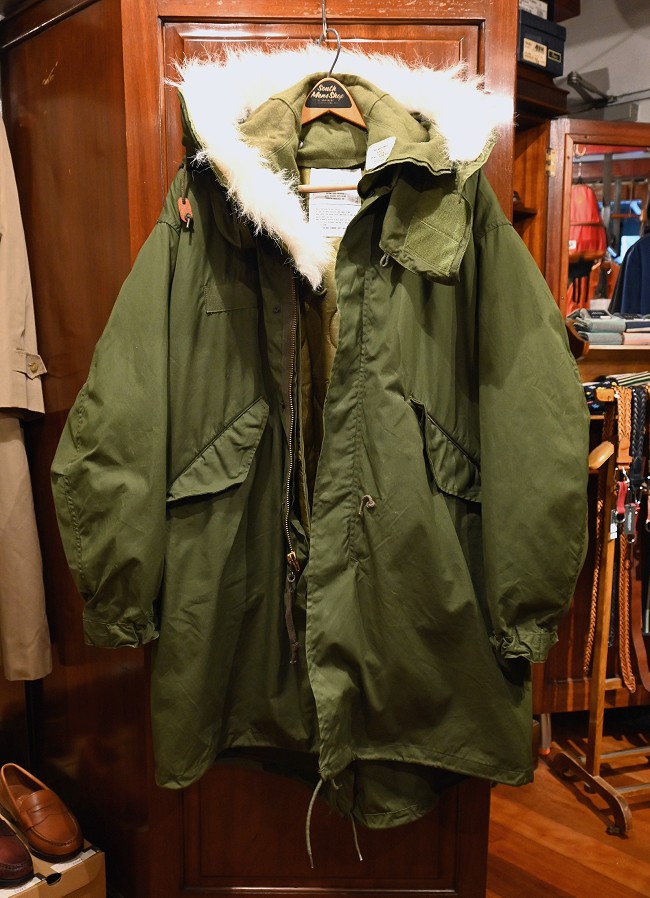 フルセット】80s デッドストック U.S ARMY M-65 Field Parka Coat モッズコート ライナー/フード付き【MEDIUM】 フィッシュテイルパーカー - 7th