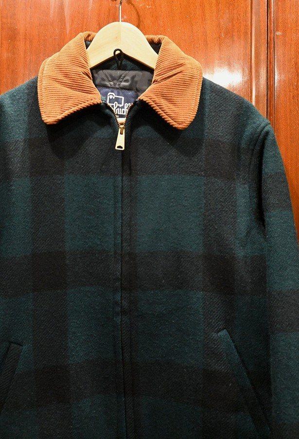 80s USED/YTG WOOLRICH ウールリッチ メルトン中綿ジャケット アメリカ