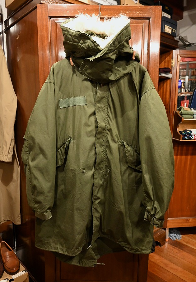 【フルセット】70s デッドストック U.S ARMY M-65 Field Parka Coat モッズコート ライナー/フード付き