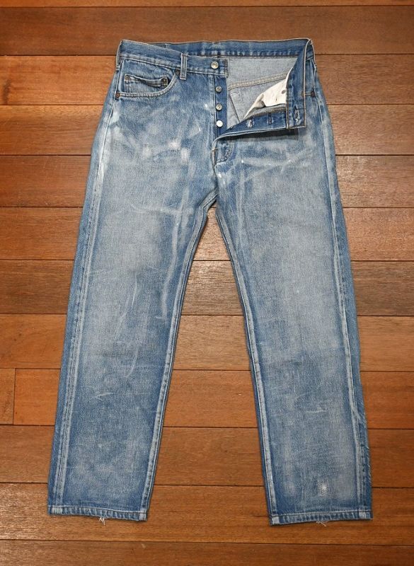 80s Levi's リーバイス501 アメリカ製 W32 L 28.5 内股シングル