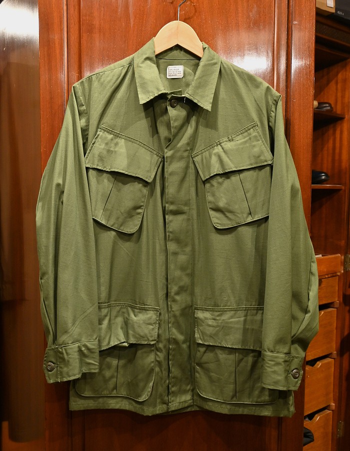 USED 1970 U.S ARMY リップストップ ジャングルファティーグジャケット