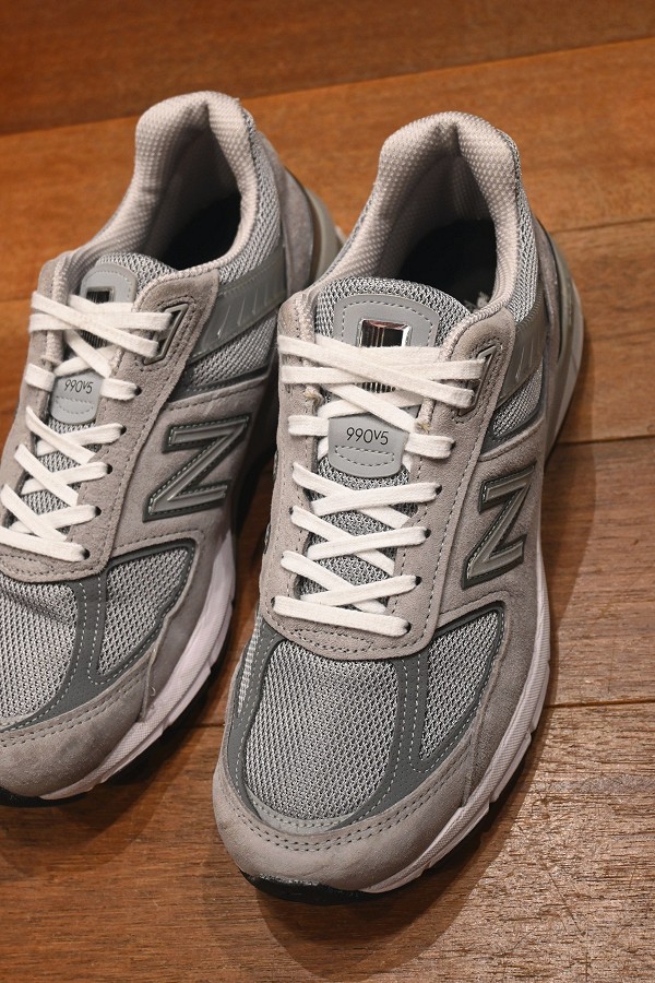 EXCELLENT USED) NewBalance ニューバランス M990V5 アメリカ製 (Gray ...