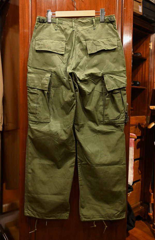 69 Deadstock デッドストック US ARMY JUNGLE FATIGUE PANTS