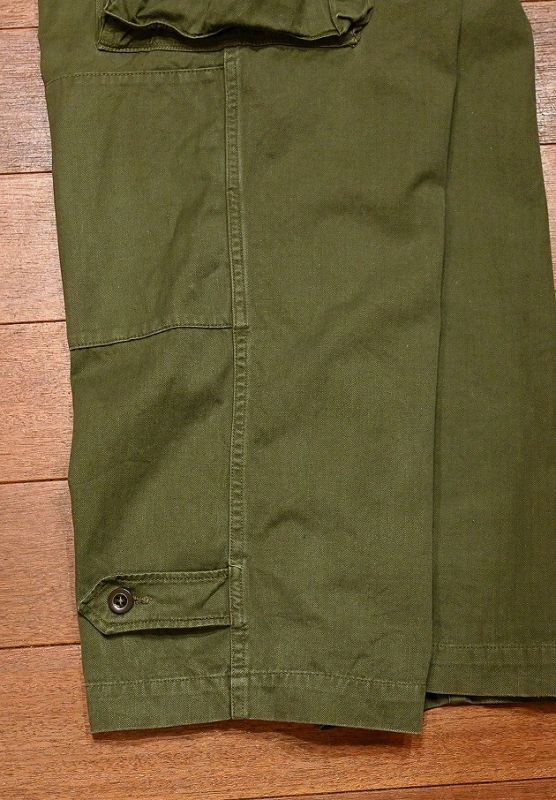 USED フランス軍 M-47 カーゴパンツ ヘリンボーン後期モデル (SIZE:23