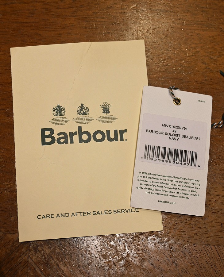 EXCELLENT USED) Barbour×Soloist Beaufort バブアー×ソロイスト