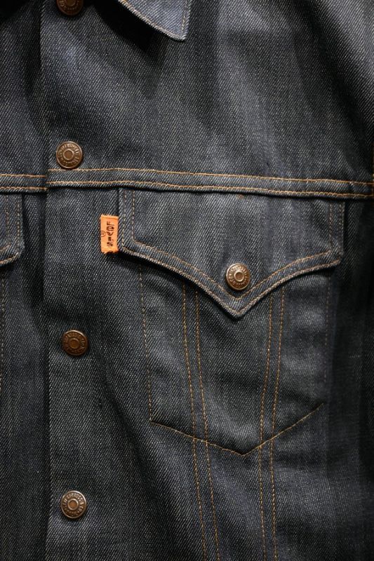 VTG/USED) ボーイズサイズ 70s Levi's スナップボタン デニム