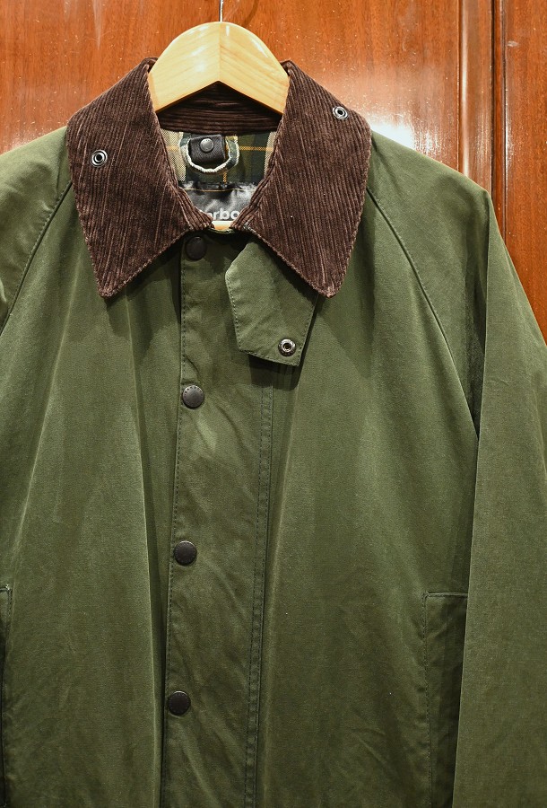 USED) Barbour CLASSIC MOORLAND バブアー クラシック ムーアランド ワックス ジャケット (Sage Green/40)  中古 - 7th