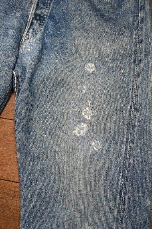 50s VTG/USED LEVI'S リーバイス 501XX 革パッチ レザーパッチ (実寸