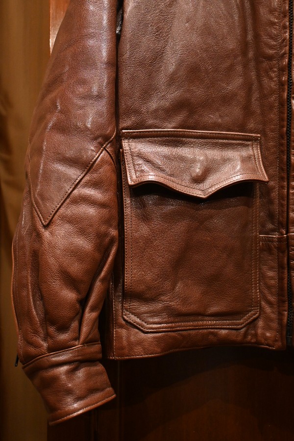 【90s】G-8 leather jacket （MADE IN USA）