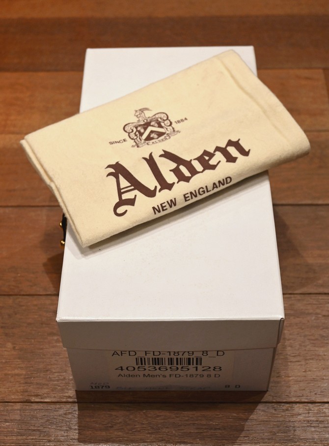 (USED) ALDEN オールデン 1879 コードバン モンクストラップ モディファイドラスト(Black/8-D) リジェクト品 箱あり
