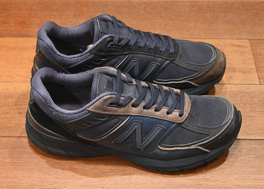 公式超高品質 ニューバランス990v5 エンジニアドガーメンツブラック - 靴