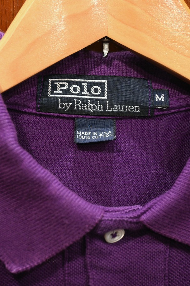 クリックポスト198円も可】(VTG/USED) '90s Polo Ralphlauren ポロ