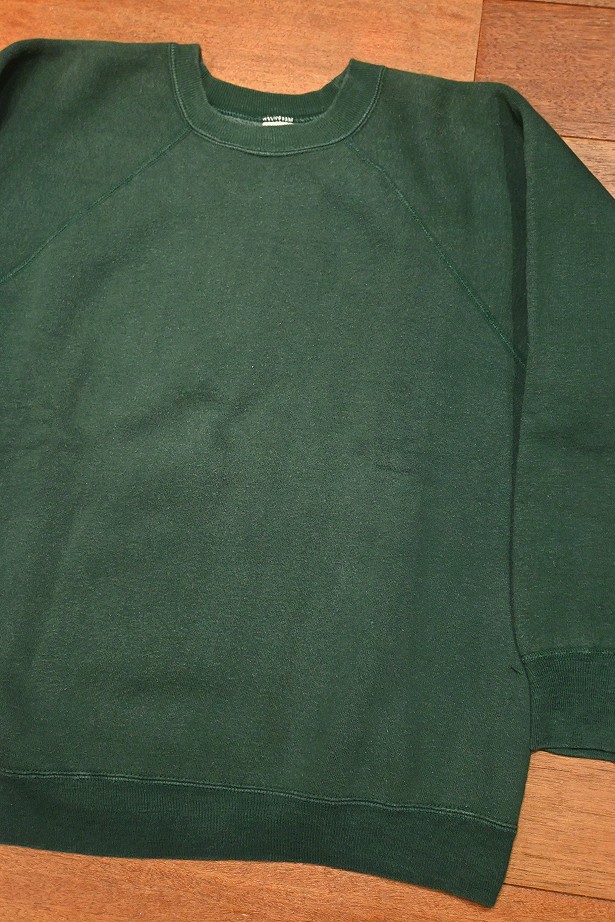 60s VTG/USED SUPRUCE クルーネック スウェットシャツ (GREEN無地 