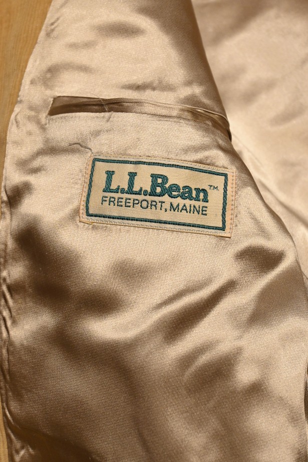 70-80s (VTG/USED) L.L BEAN コーデュロイ ノーフォークジャケット