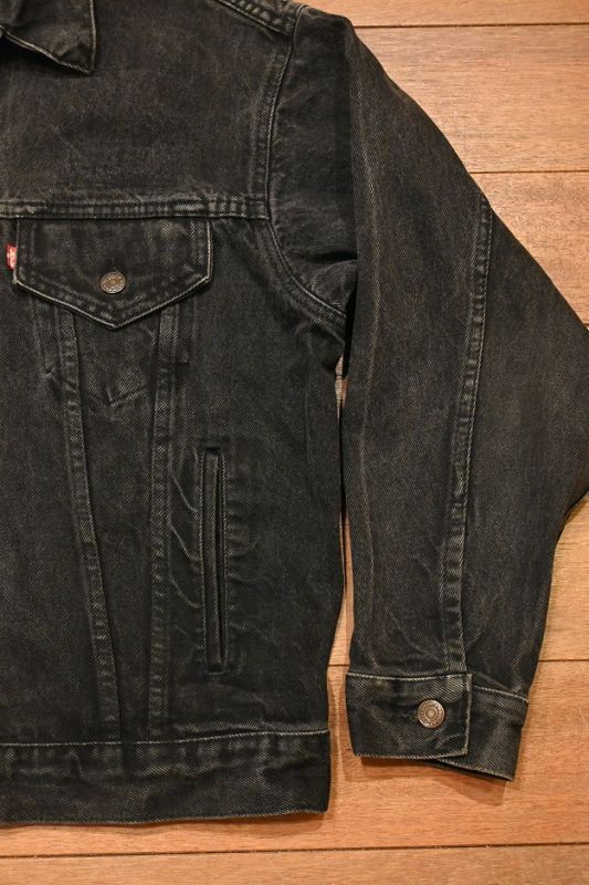 80´s LEVIS 70507 ブラック 先染め USA製 古着 ビンテージ-