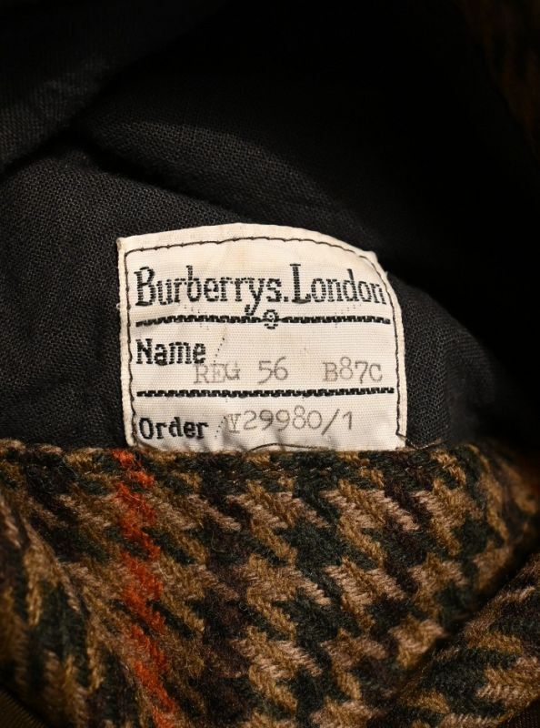 80-90s VTG/USED Burberry's バーバリー ハウンドトゥース ウール 