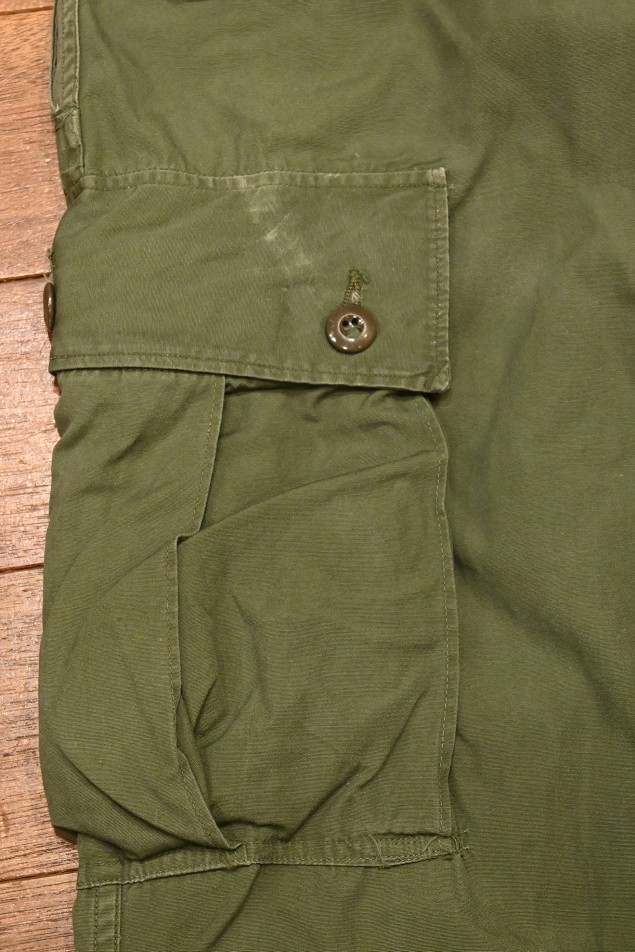 60s VTG/USED US ARMY ジャングルファティーグパンツ “1st”(M-REGULAR