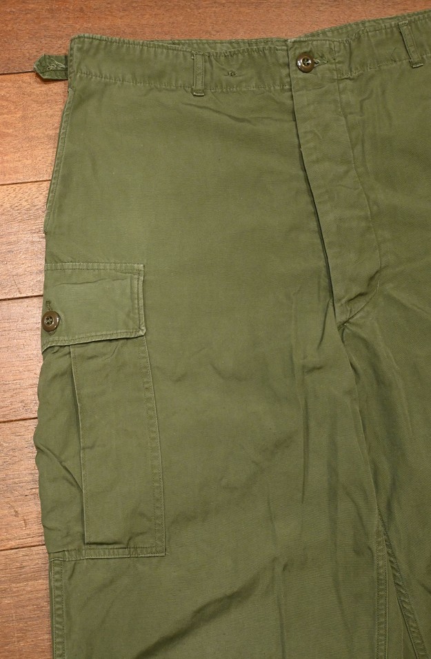 60s VTG/USED US ARMY ジャングルファティーグパンツ “1st”(M-REGULAR