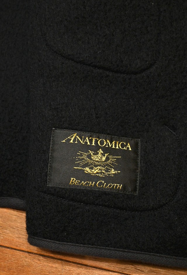 USED)ANATOMICA beach cloth vest ビーチクロスベスト(Navy/40)美中古 - 7th