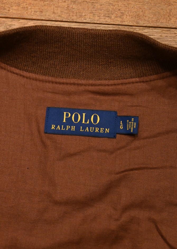 タグ付き未着用品 POLO RALPHLAUREN ポロラルフローレン ディアスキンスウェードブルゾン ボンバージャケット(L) - 7th