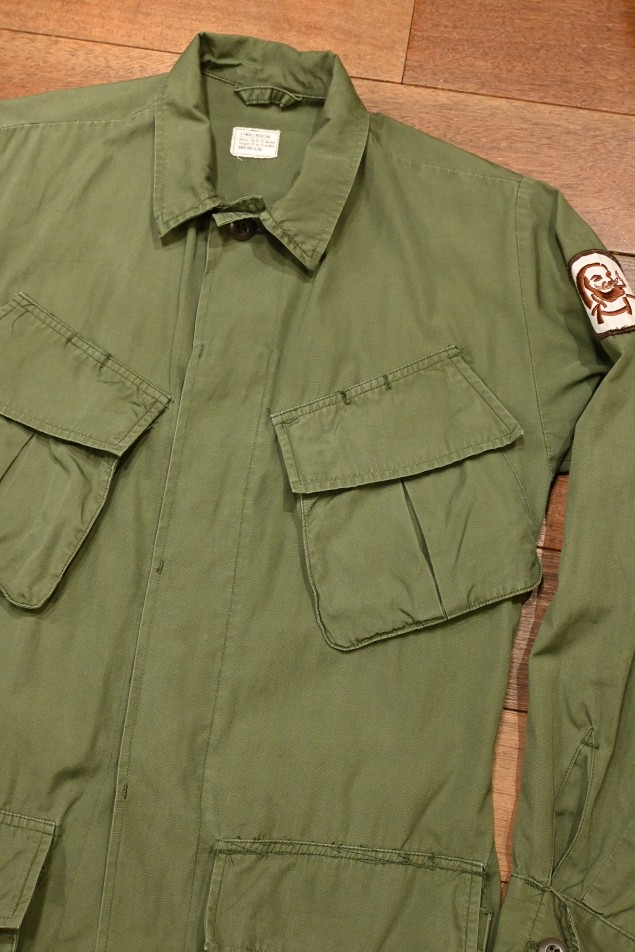 1967年 USED U.S ARMY ポプリン ジャングルファティーグジャケット (X 