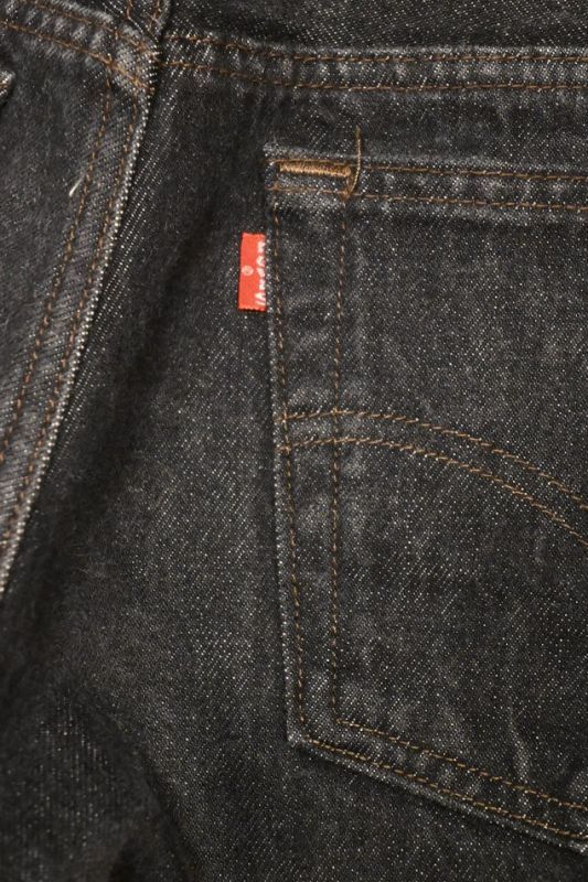 84年 Levi's 501-0658 Black 内股シングルステッチ アメリカ製 USED