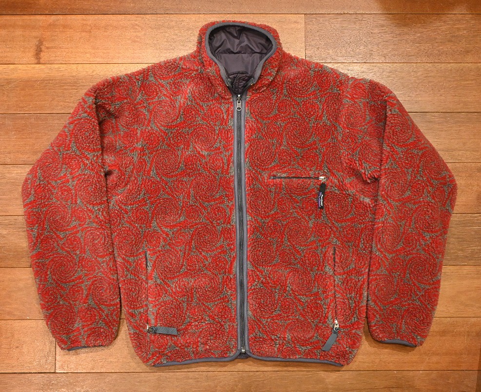 98 Patagonia Pile Glissade Cardigan パタゴニア リバーシブルグリセード 