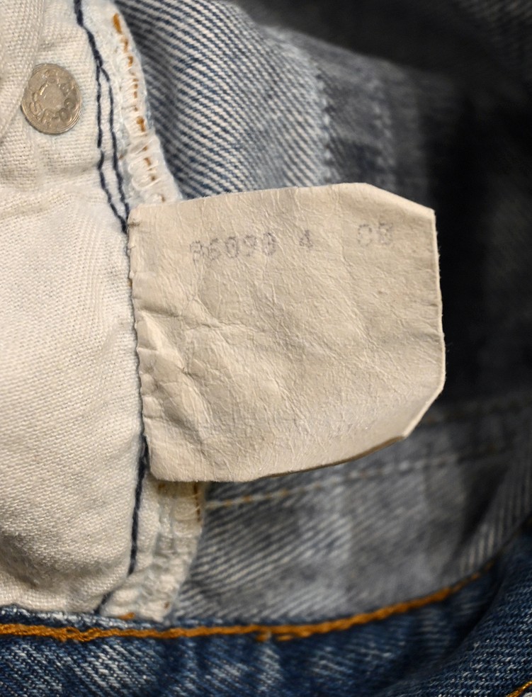 80s Levi's 501 RED LINE リーバイス 赤耳(表記:W30 L34 実寸:W29 L30.5)ビンテージデニム - 7th