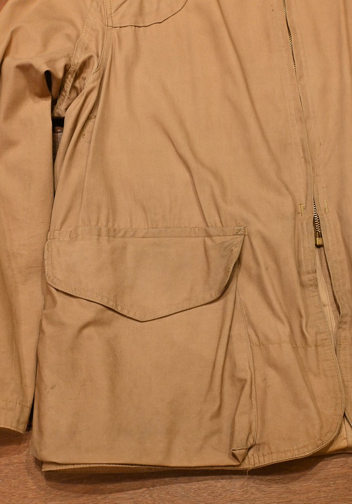 40s ISCO ハンティングジャケット コの字タロンジッパー vintage 40s WW2 VINTAGE 修理 タロン ジッパー コの字 前開き DEAD